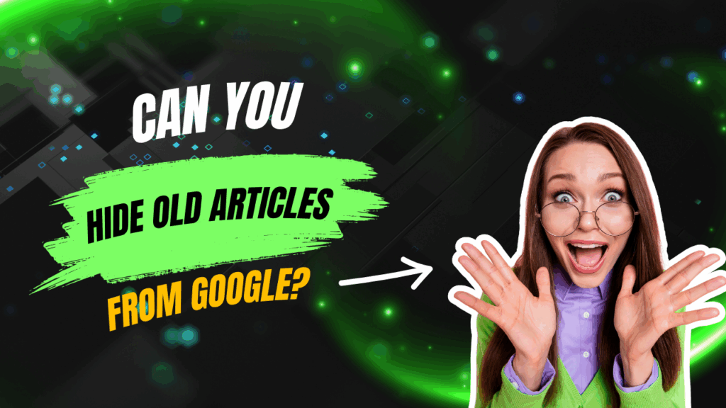 Can You Stop Old News Articles from Showing Up in Search?