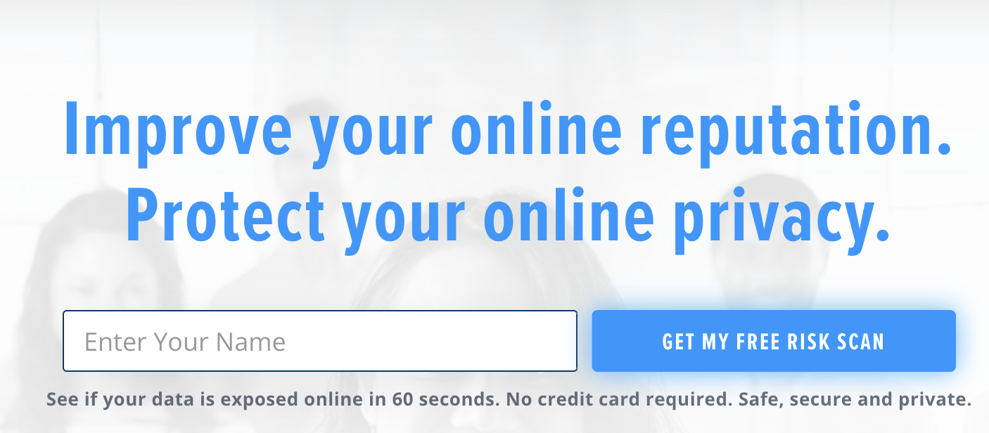 BrandYourself homepage screenshot
